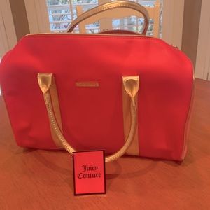 Juicy Couture mini duffle weekender bag NEW with tags!